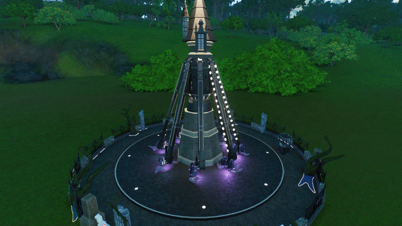 Spooky Flying Bats Ride 