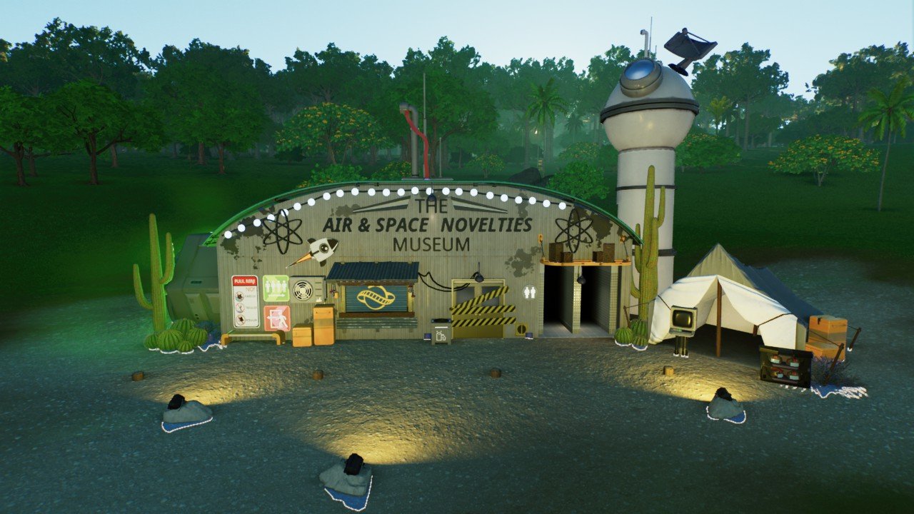 Sci-fi Toilet with Gift shop