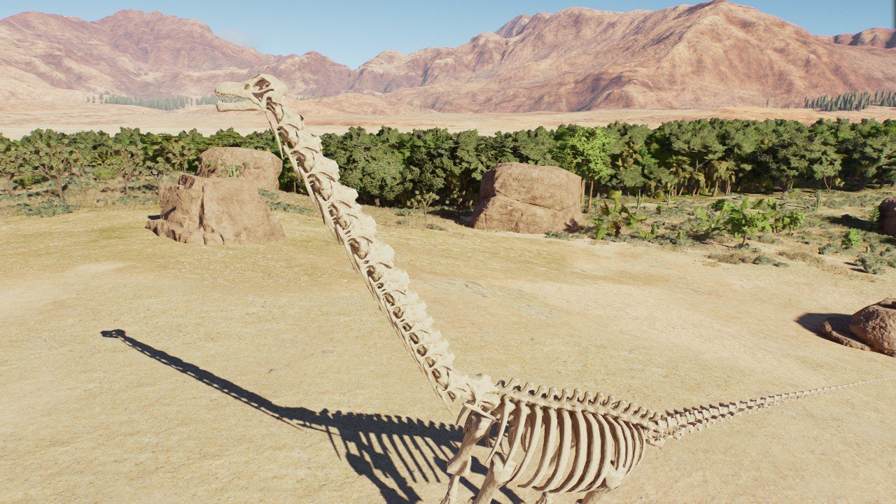 Vulcanodon Skeleton [not the Pokemon] - Workshop - Jurassic World
