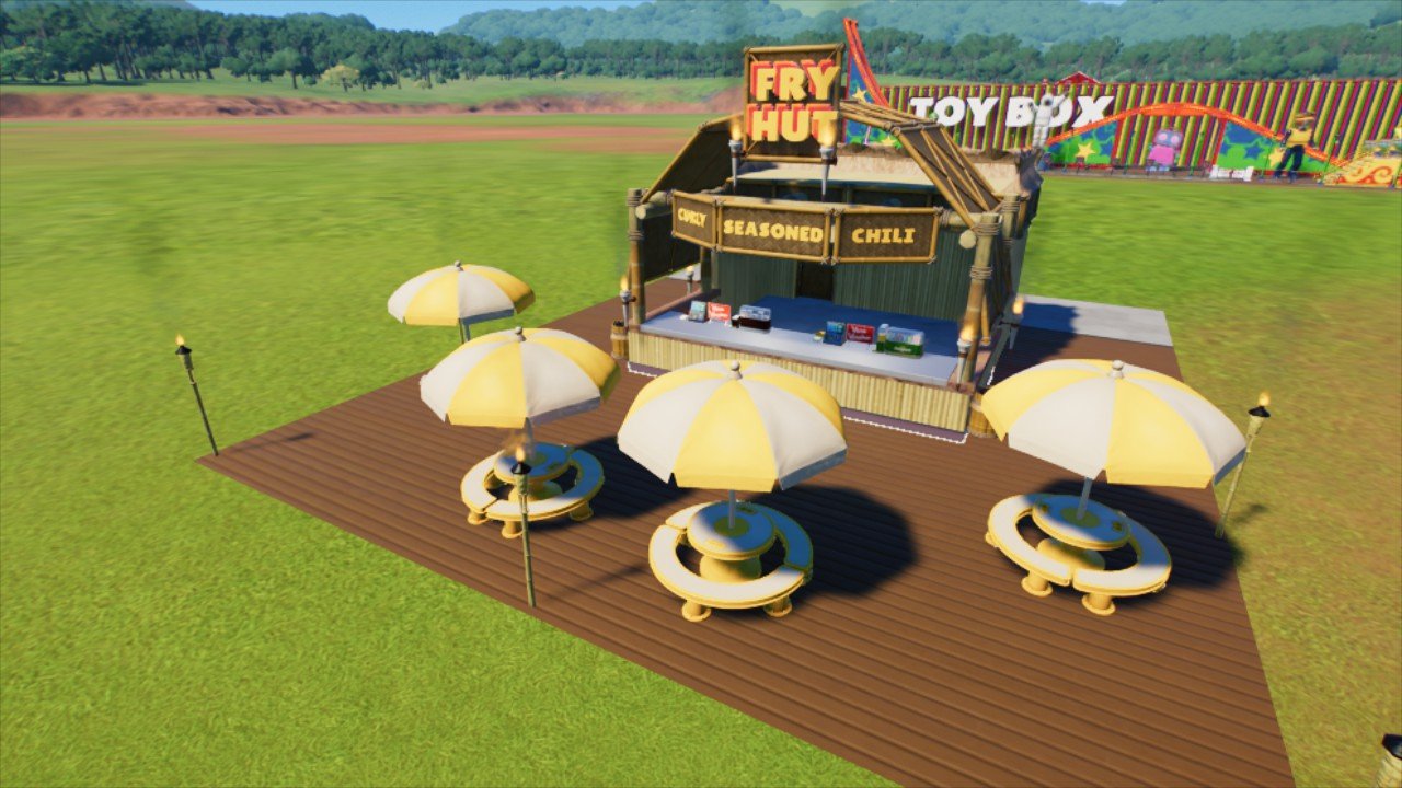 French Fries stand  Boardwalk