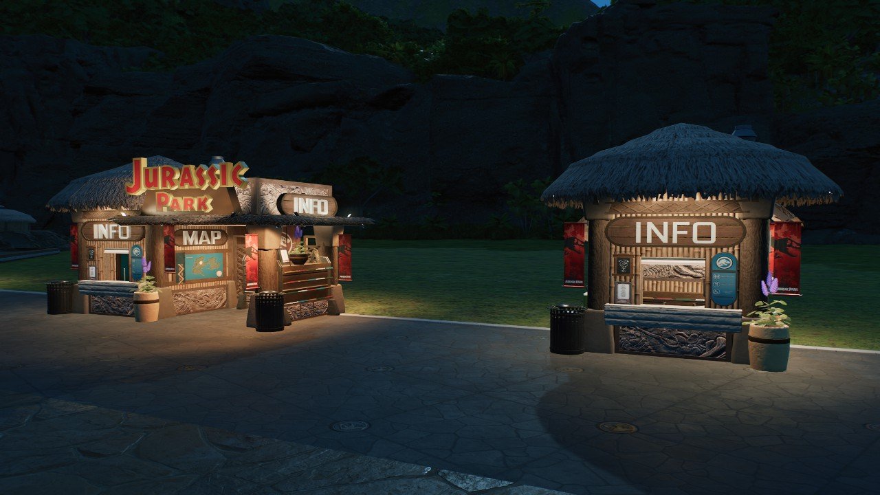 JP style Information booths (DLC Free Version)