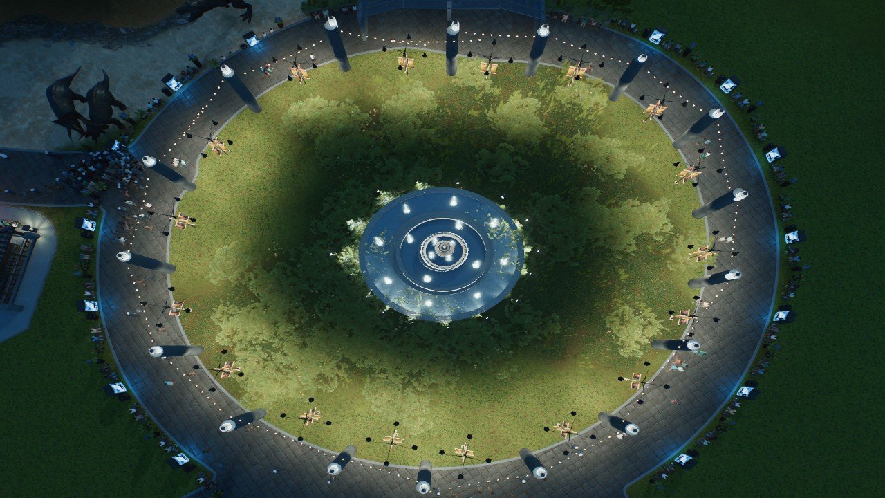 Round path - Workshop - Jurassic World Evolution 3