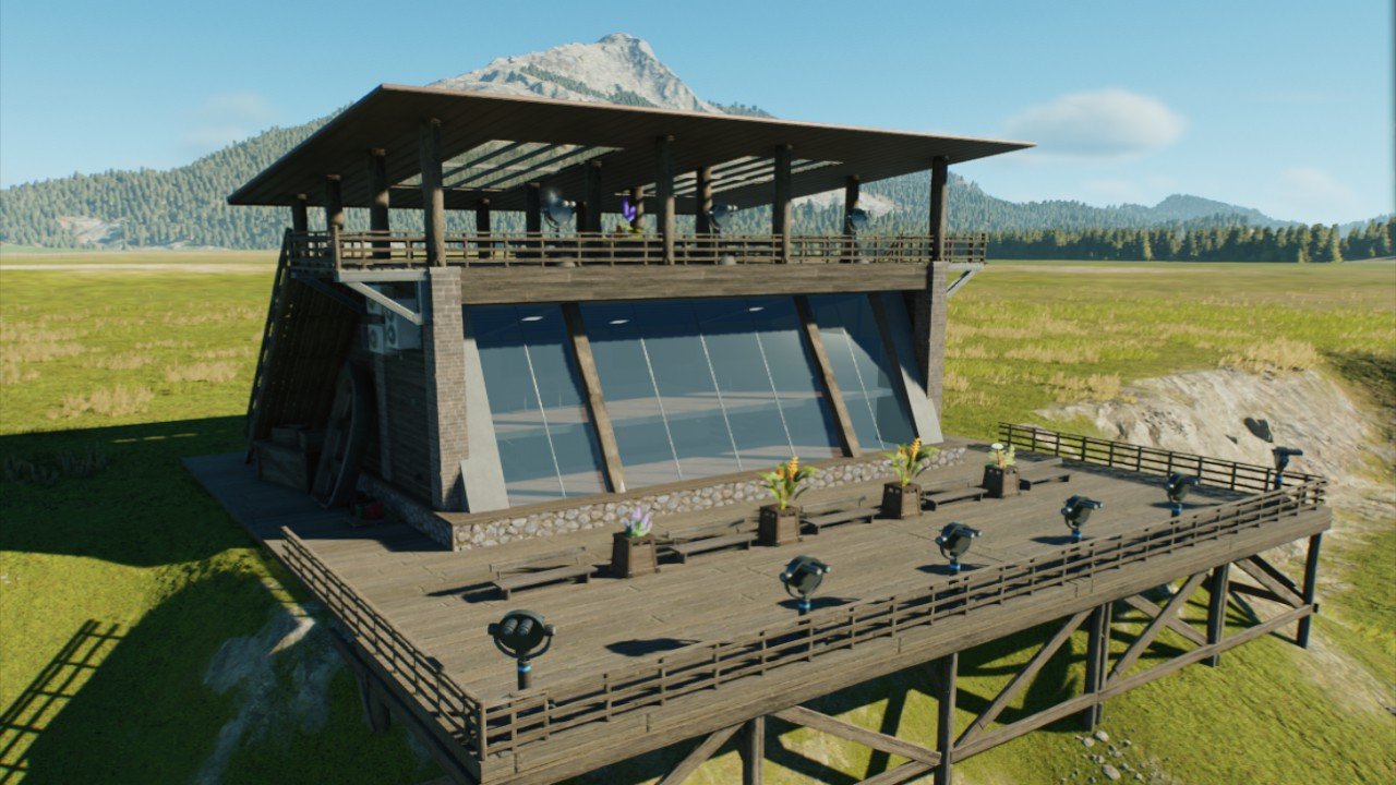 Modern Wetlands Viewing Gallery - Workshop - Jurassic World Evolution 3