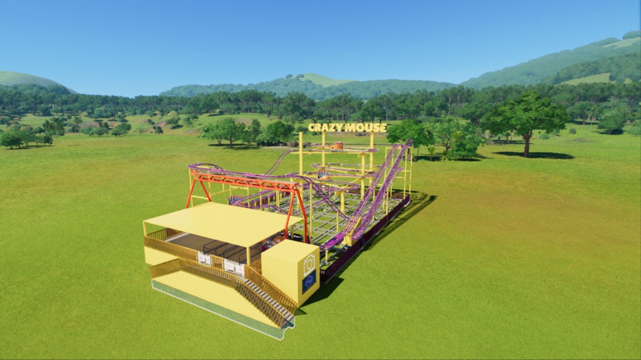 Compact Spinning Coaster