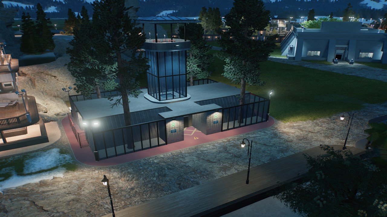 Metal shelter - Workshop - Jurassic World Evolution 3