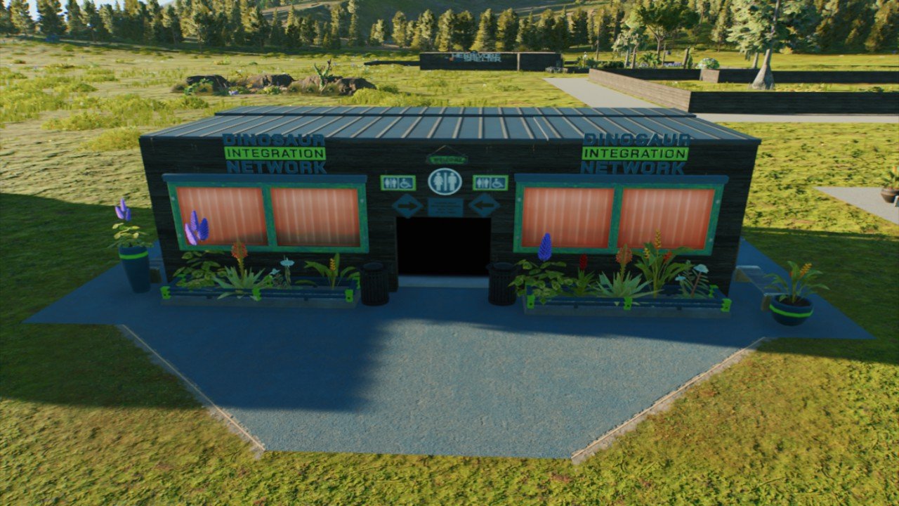 DIN Restroom (for EVO SQUARE) - Workshop - Jurassic World Evolution 3