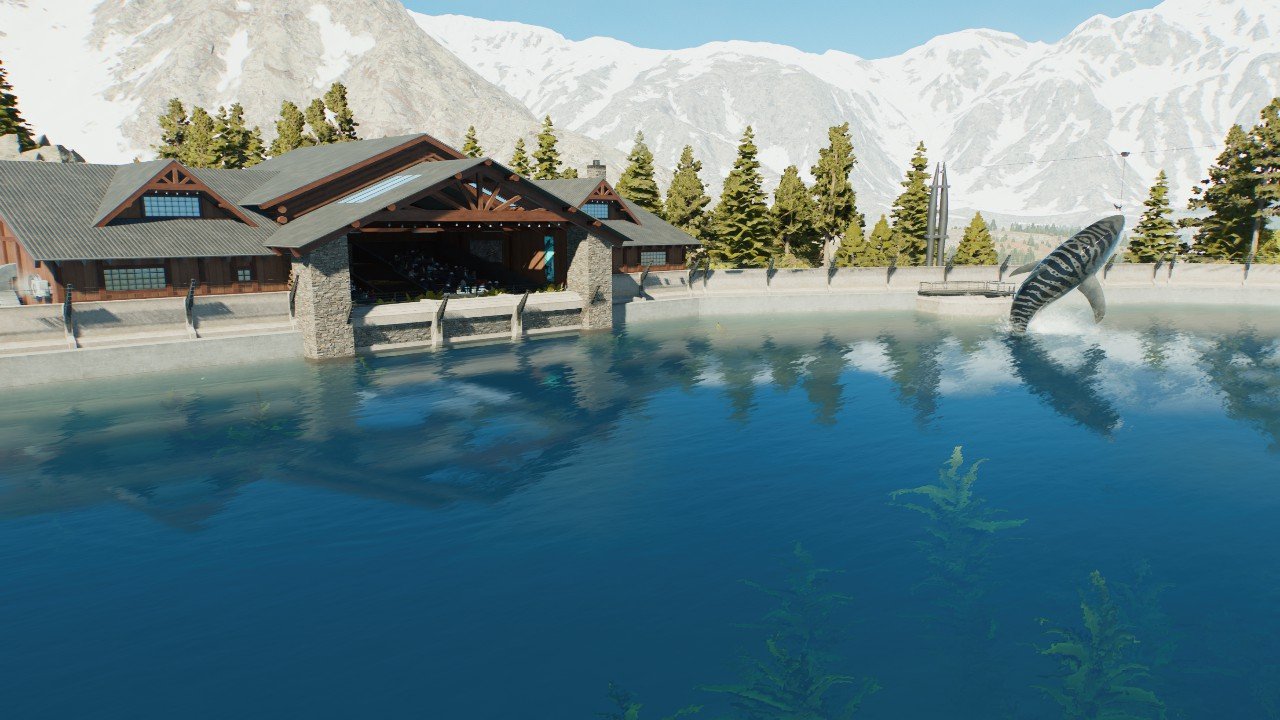 Lagoon Viewing Gallery: Jurassic lodge build set