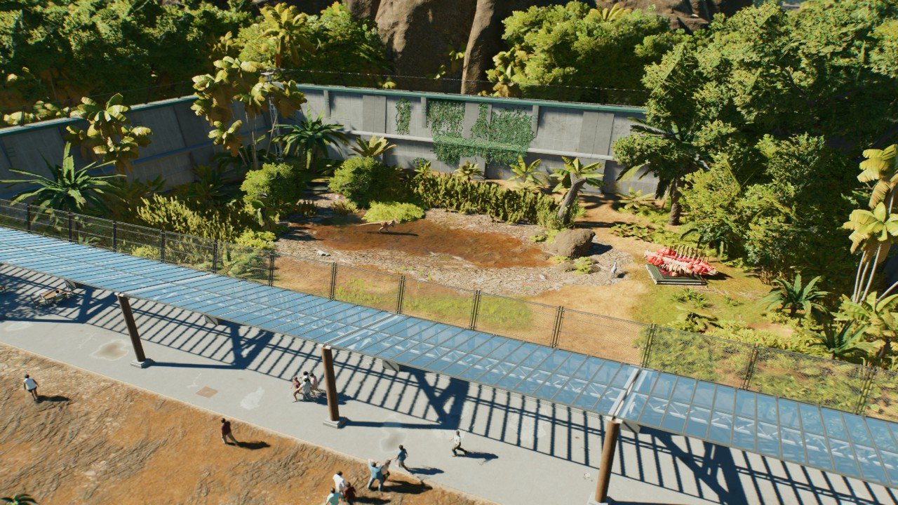 Raptor viewing enclosure - Workshop - Jurassic World Evolution 3