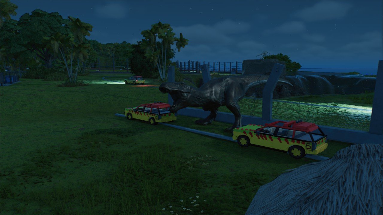 Jurassic Park T rex Breakout Movie Accurate - Workshop - Jurassic World ...