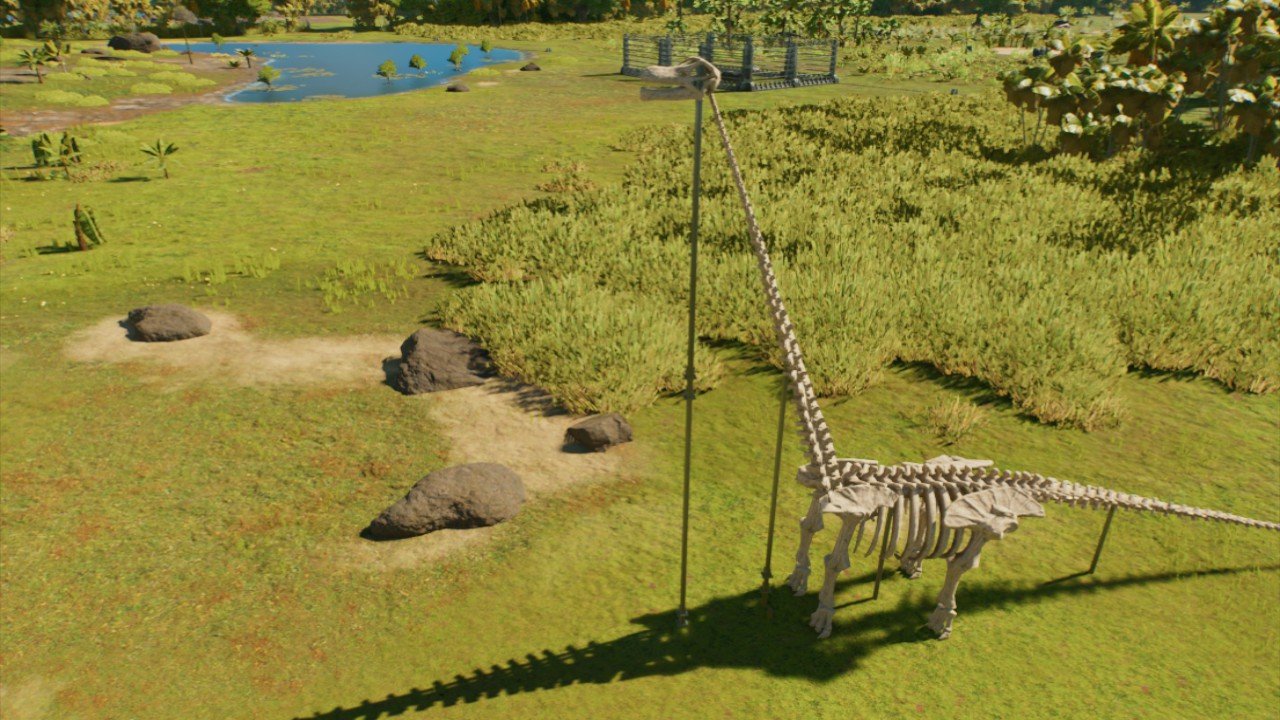 skeleton mamenchisaurus - Workshop - Jurassic World Evolution 3