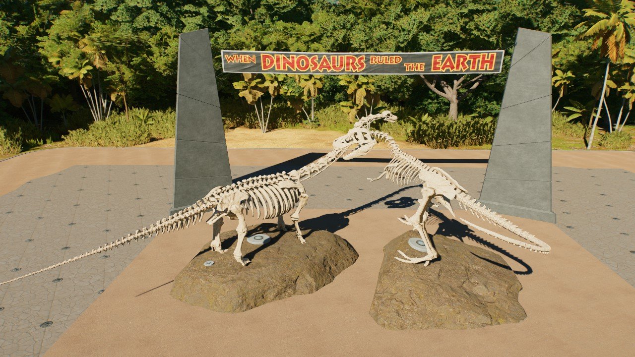 JP Visitor Center Statue - Workshop - Jurassic World Evolution 3