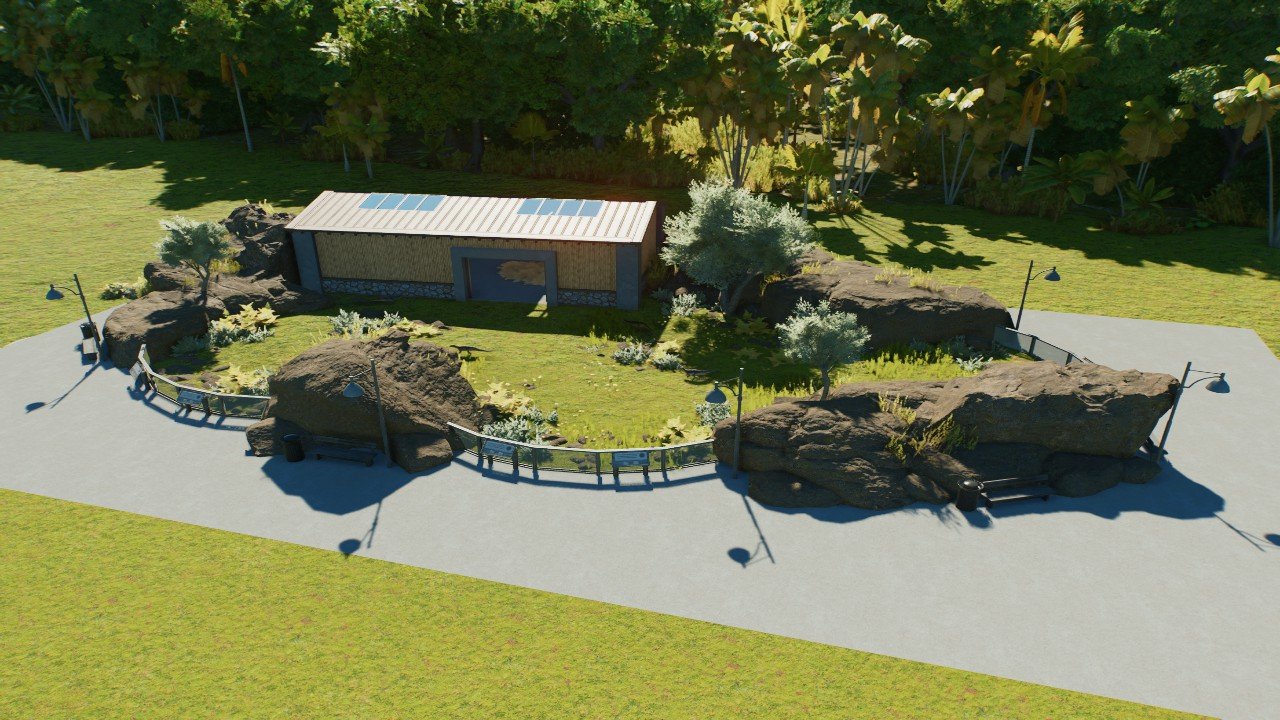 Small Herbivore Enclosure - Workshop - Jurassic World Evolution 3