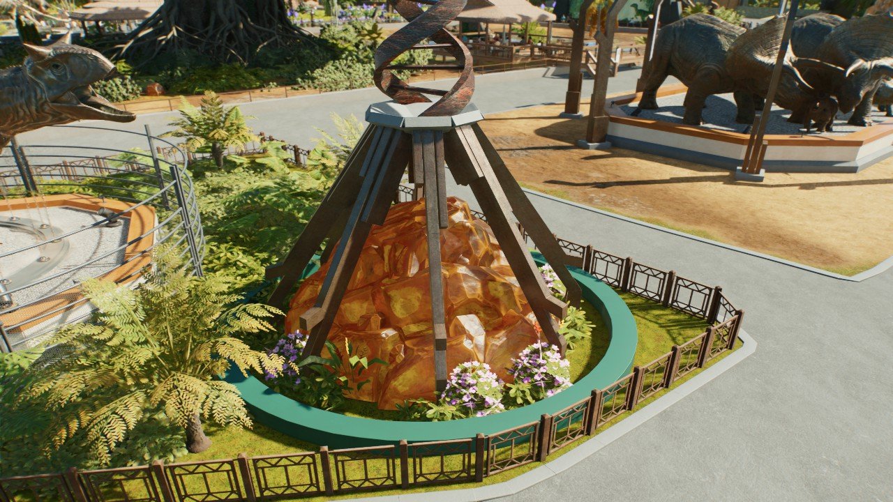 Amber sculpture