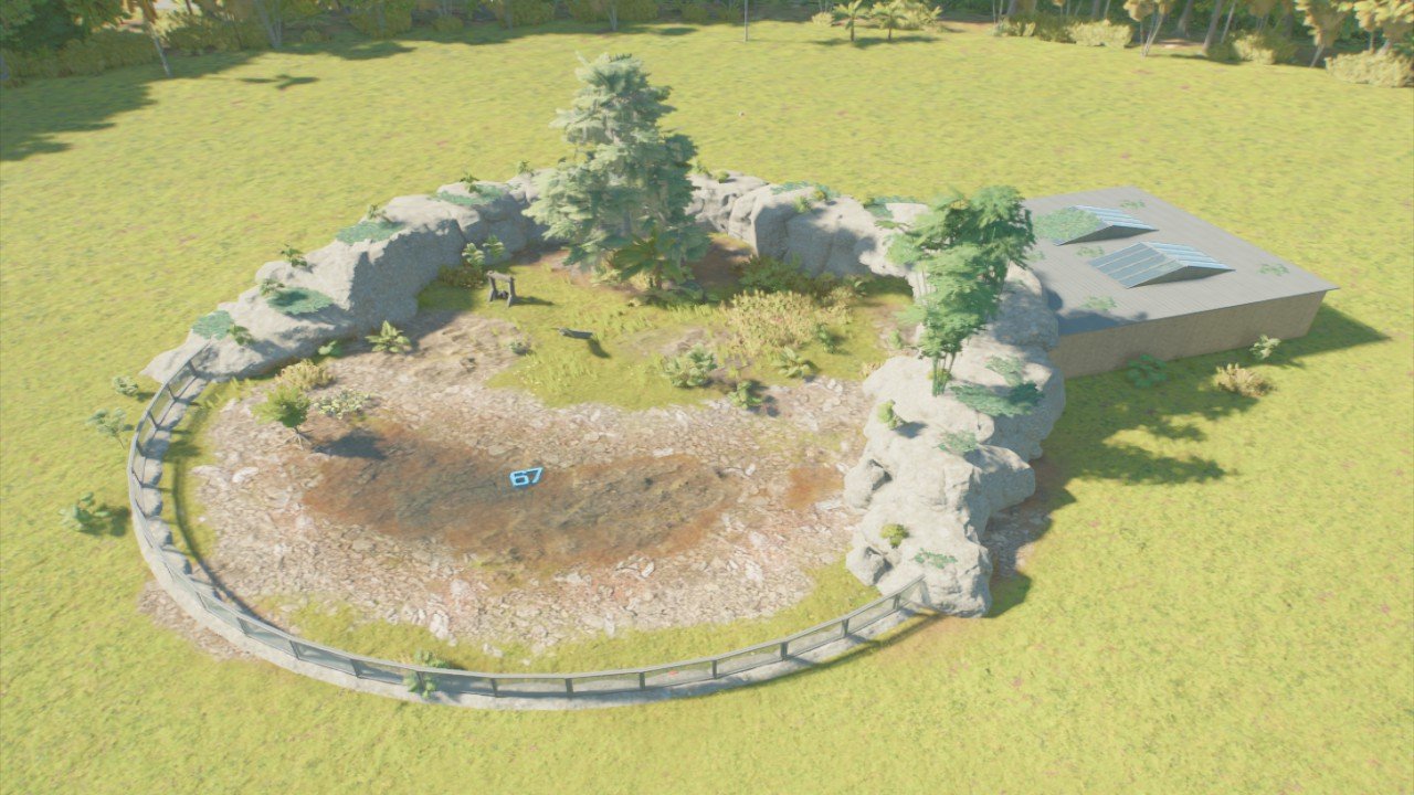 Small enclosure and house - Workshop - Jurassic World Evolution 3
