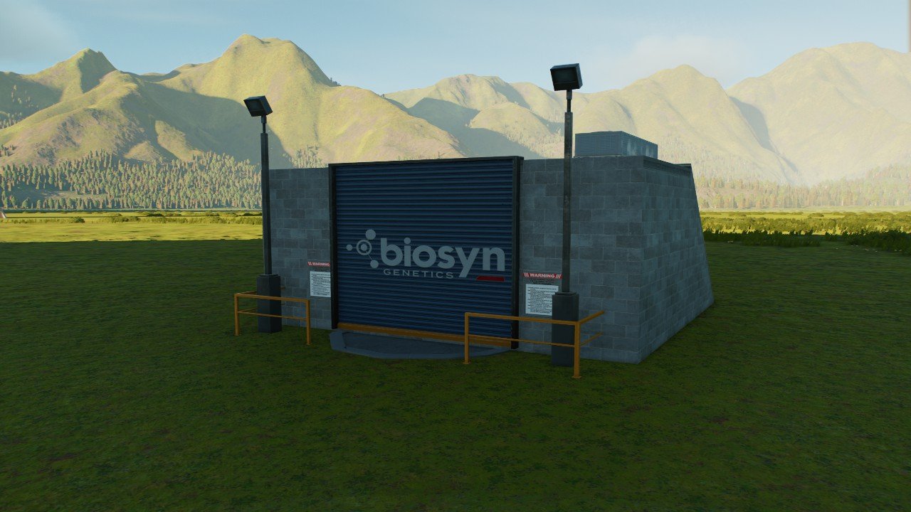 Biosyn Hyperloop - Workshop - Jurassic World Evolution 3