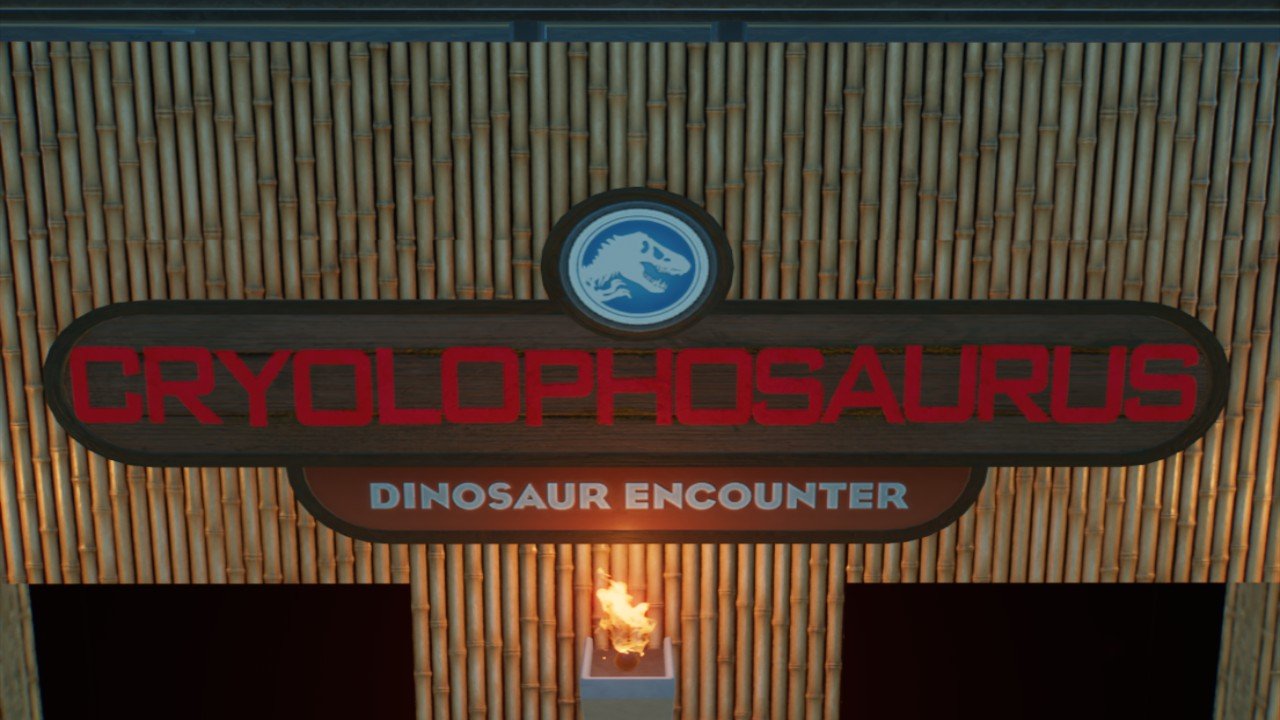 Signs: Cryolophosaurus Encounter