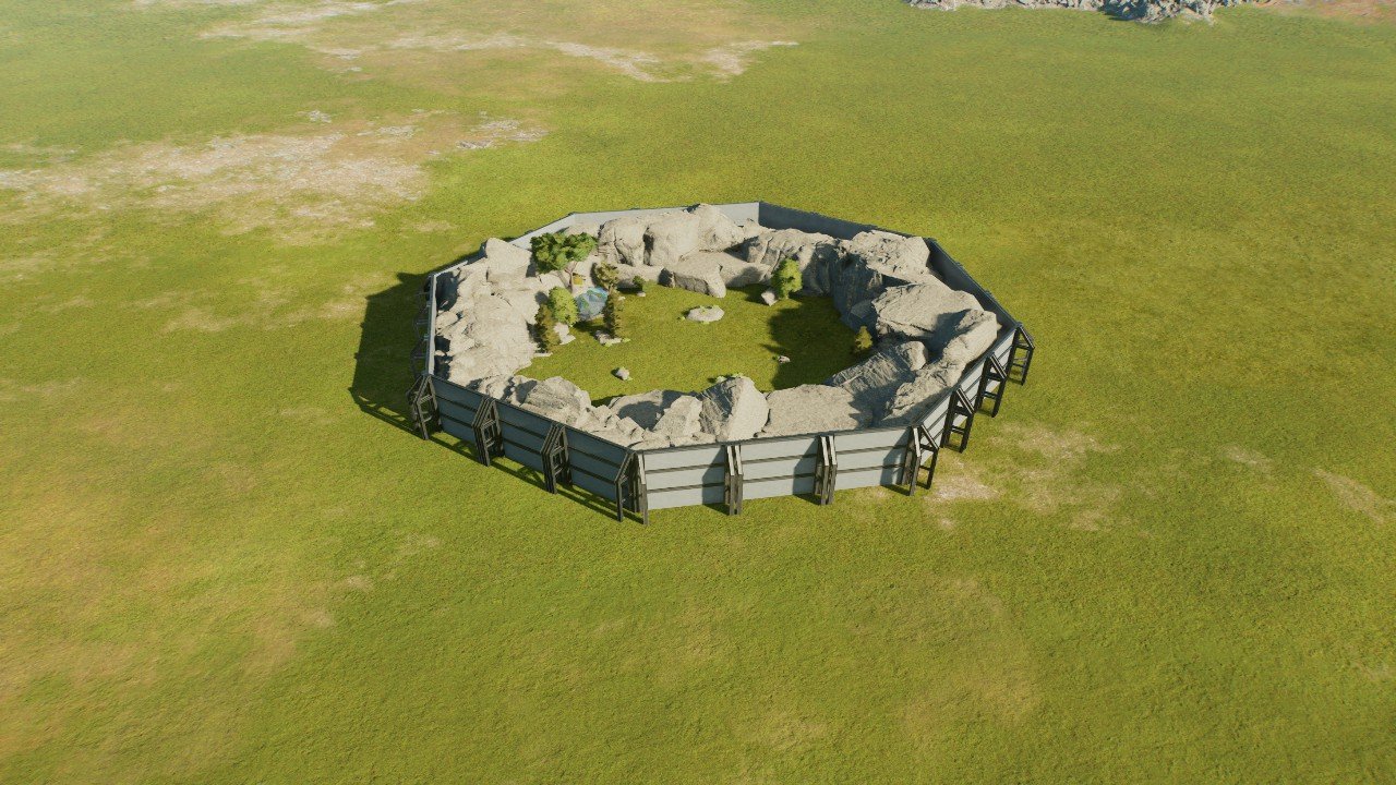 Medium High security Enclosure - Workshop - Jurassic World Evolution 3