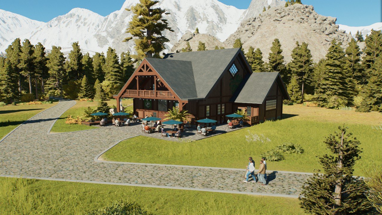 Medium restaurant: Jurassic lodge