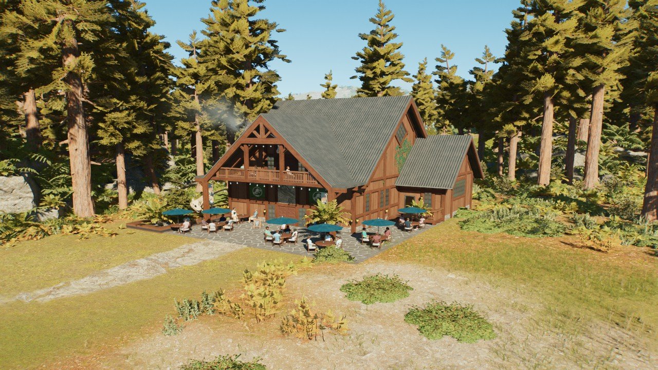 Medium restaurant: Jurassic lodge