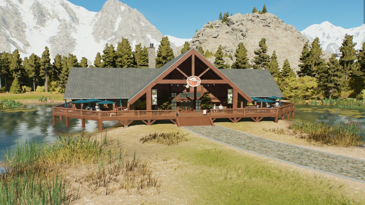 Medium bar: Jurassic lodge build set