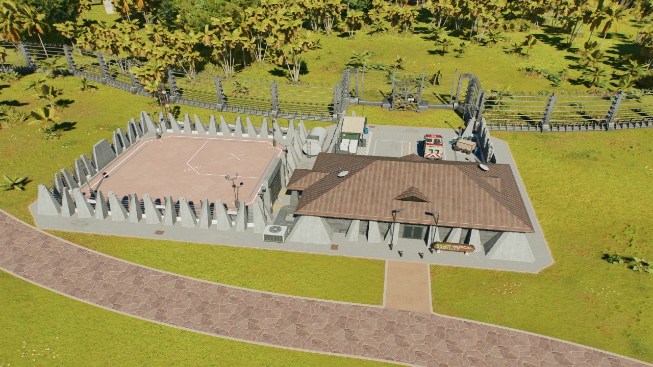 High security paleo medical facility