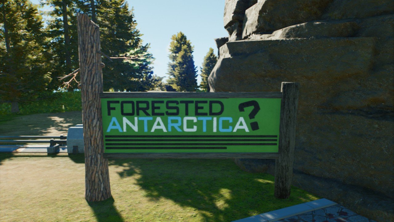 Signs: Forested Antarctica
