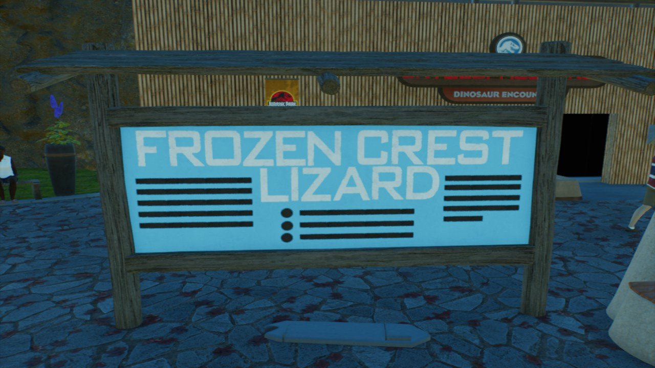 Signs: Cryolophosaurus Info