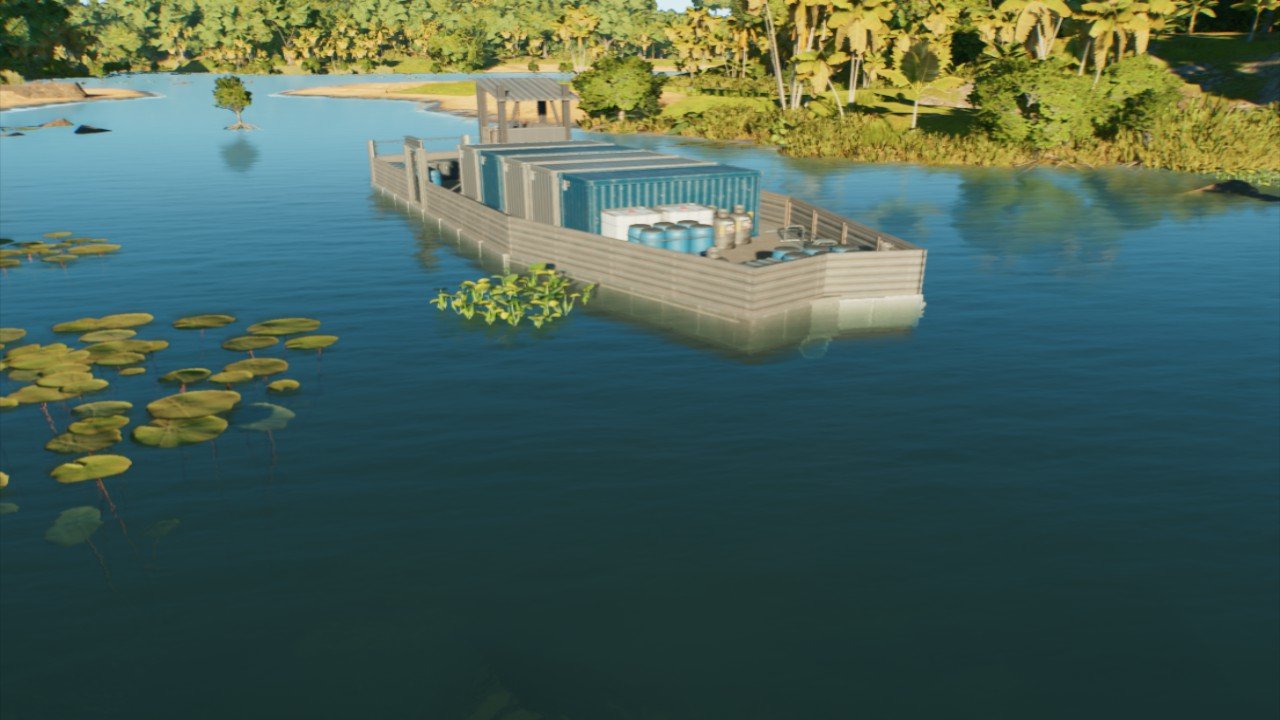 Small Cargo Ship - Workshop - Jurassic World Evolution 3
