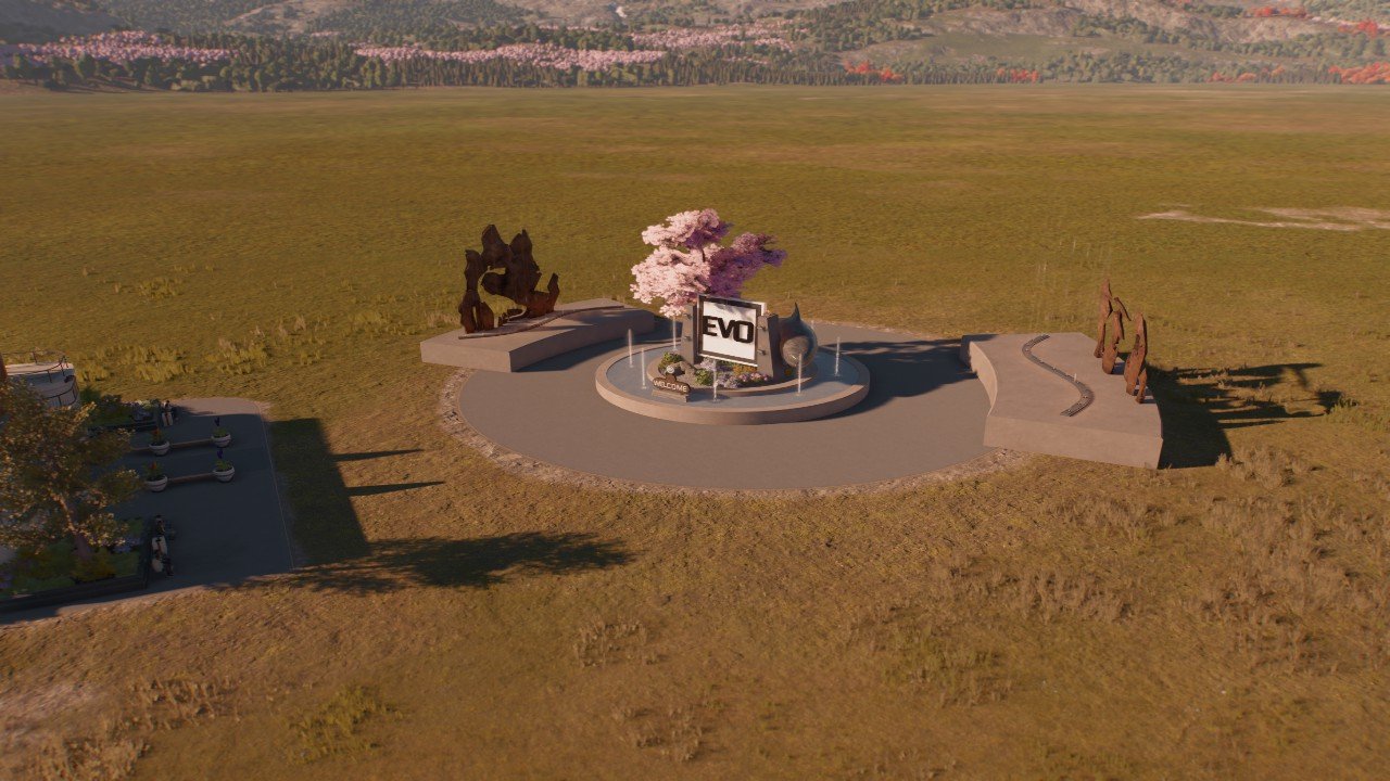 Entrance square - Workshop - Jurassic World Evolution 3