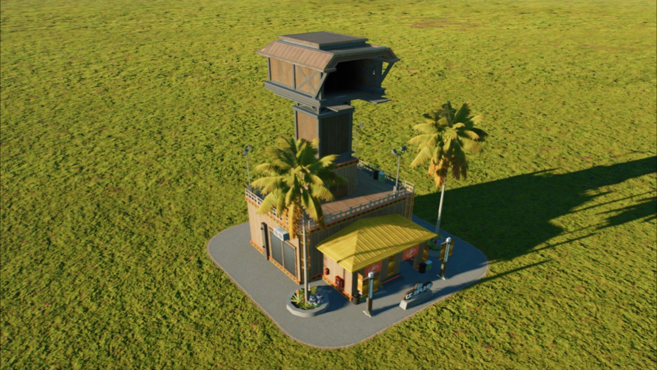Camp Cretaceous Zipline - Workshop - Jurassic World Evolution 3