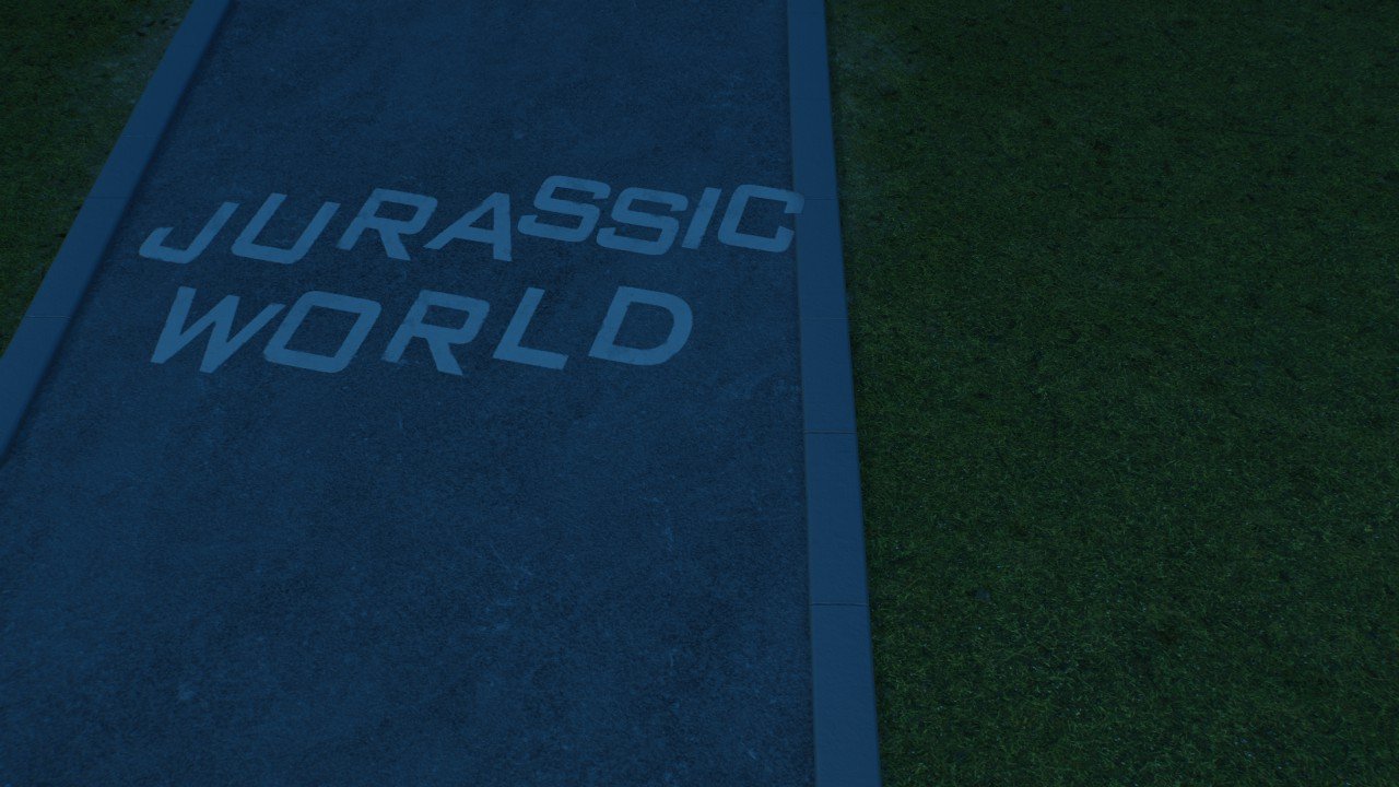 Path sign - Workshop - Jurassic World Evolution 3