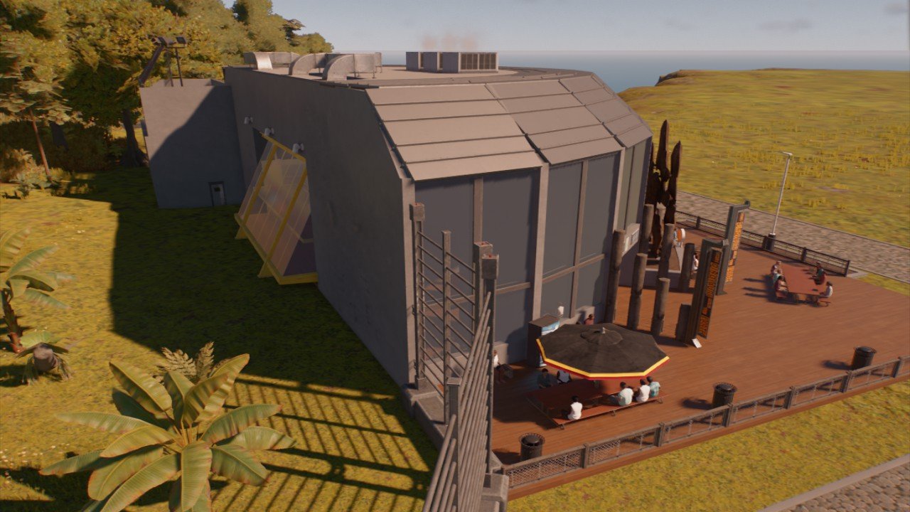 Resting area viewing gallery