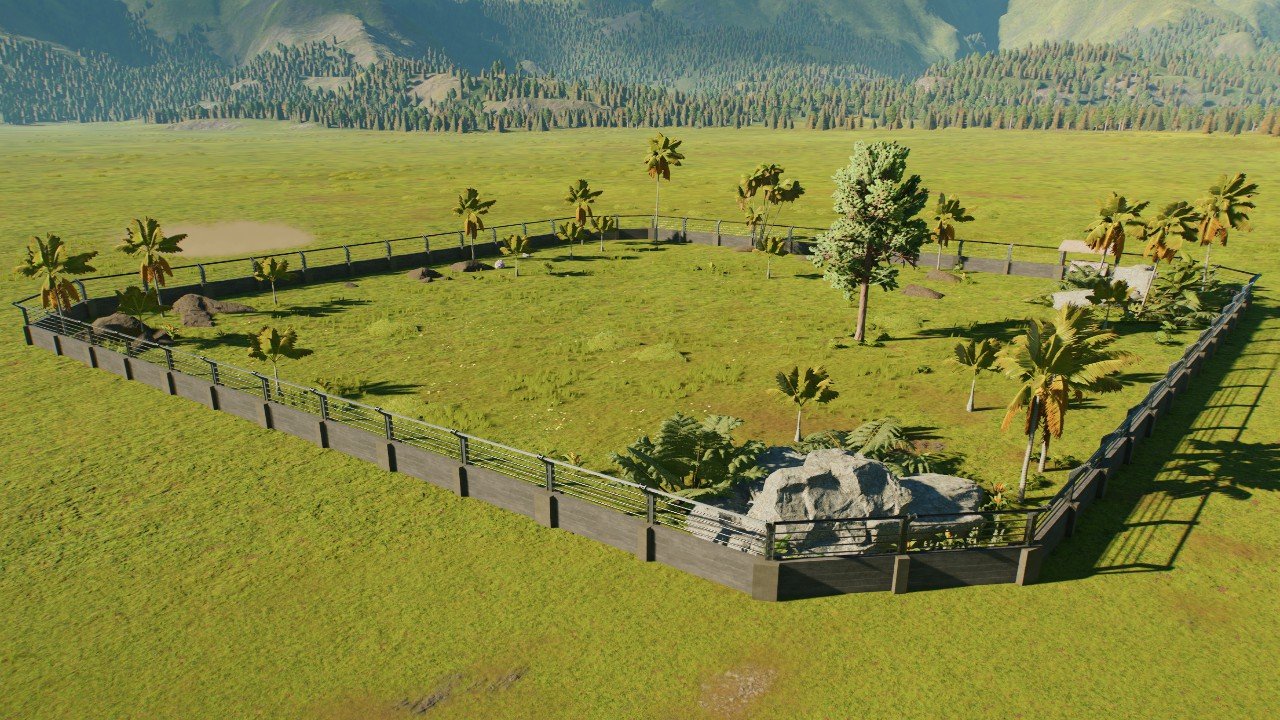 JWTG Herbivore Enclosure - Workshop - Jurassic World Evolution 3