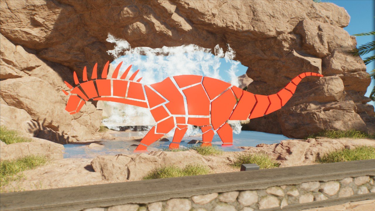 Amargasaurus Fountain