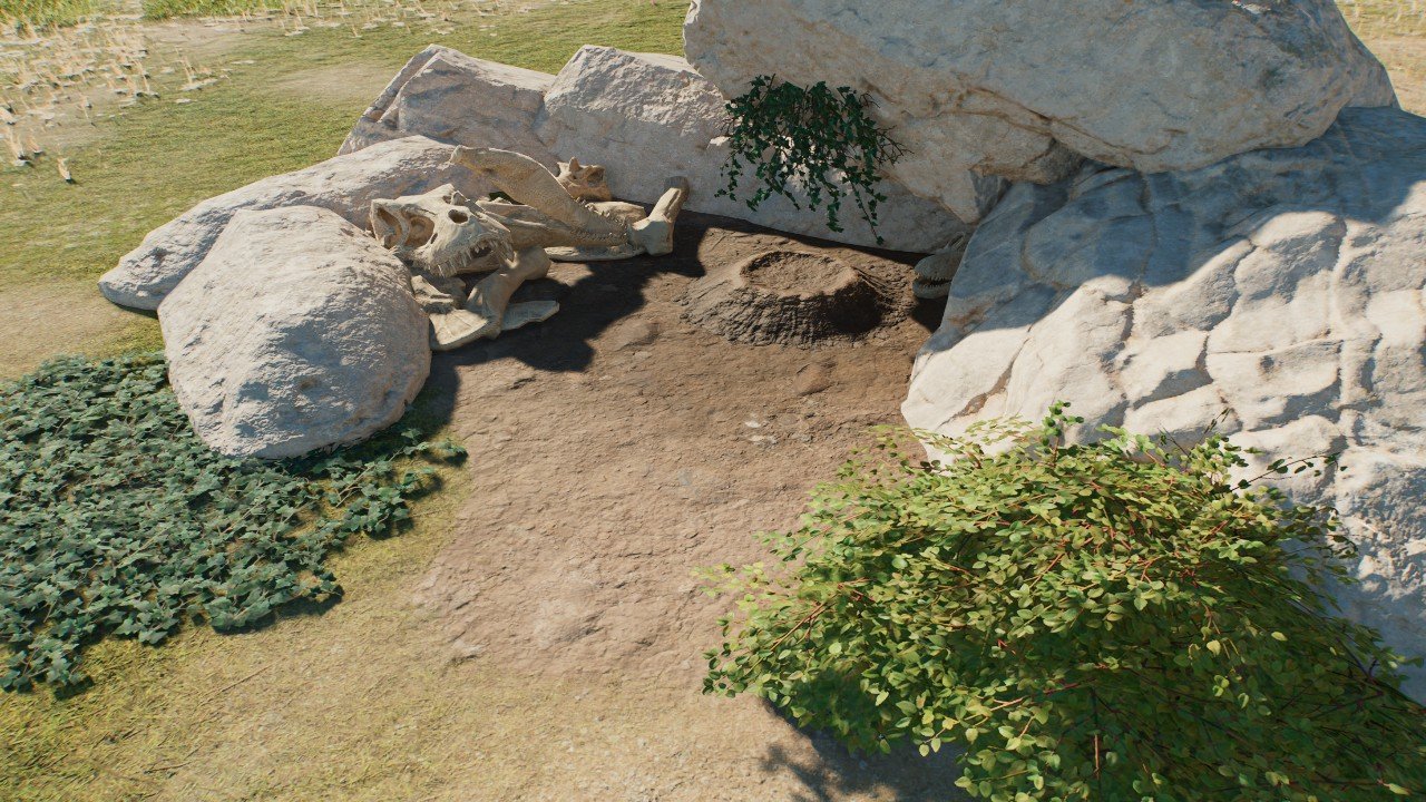 Bone pile nest - Workshop - Jurassic World Evolution 3