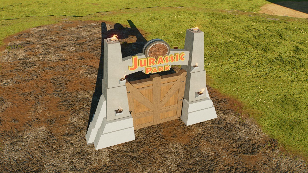 Gate closed - Workshop - Jurassic World Evolution 3
