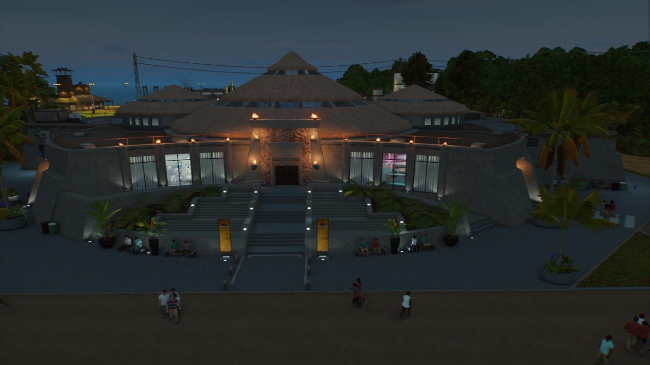 Jurassic park visitor center - Workshop - Jurassic World Evolution 3
