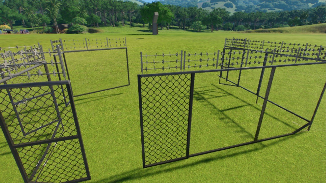Barbed Wire Fence