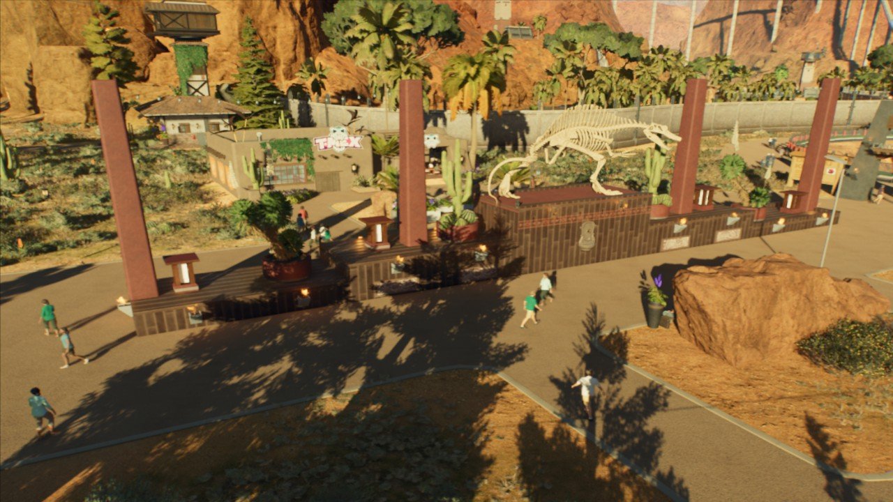 Holt's Texicana Path Divider - Workshop - Jurassic World Evolution 3