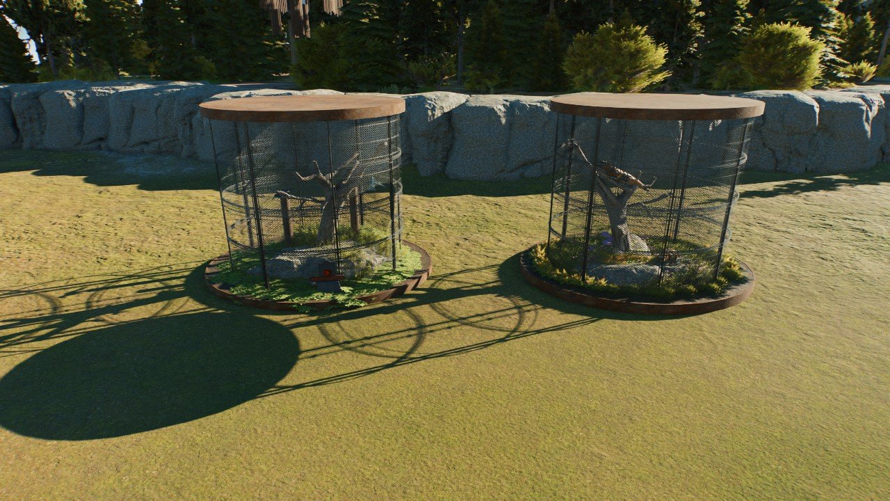 Cage set - Workshop - Jurassic World Evolution 3
