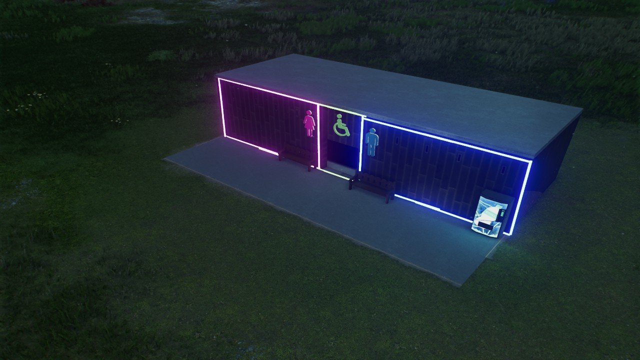 Neon toilet - Workshop - Jurassic World Evolution 3