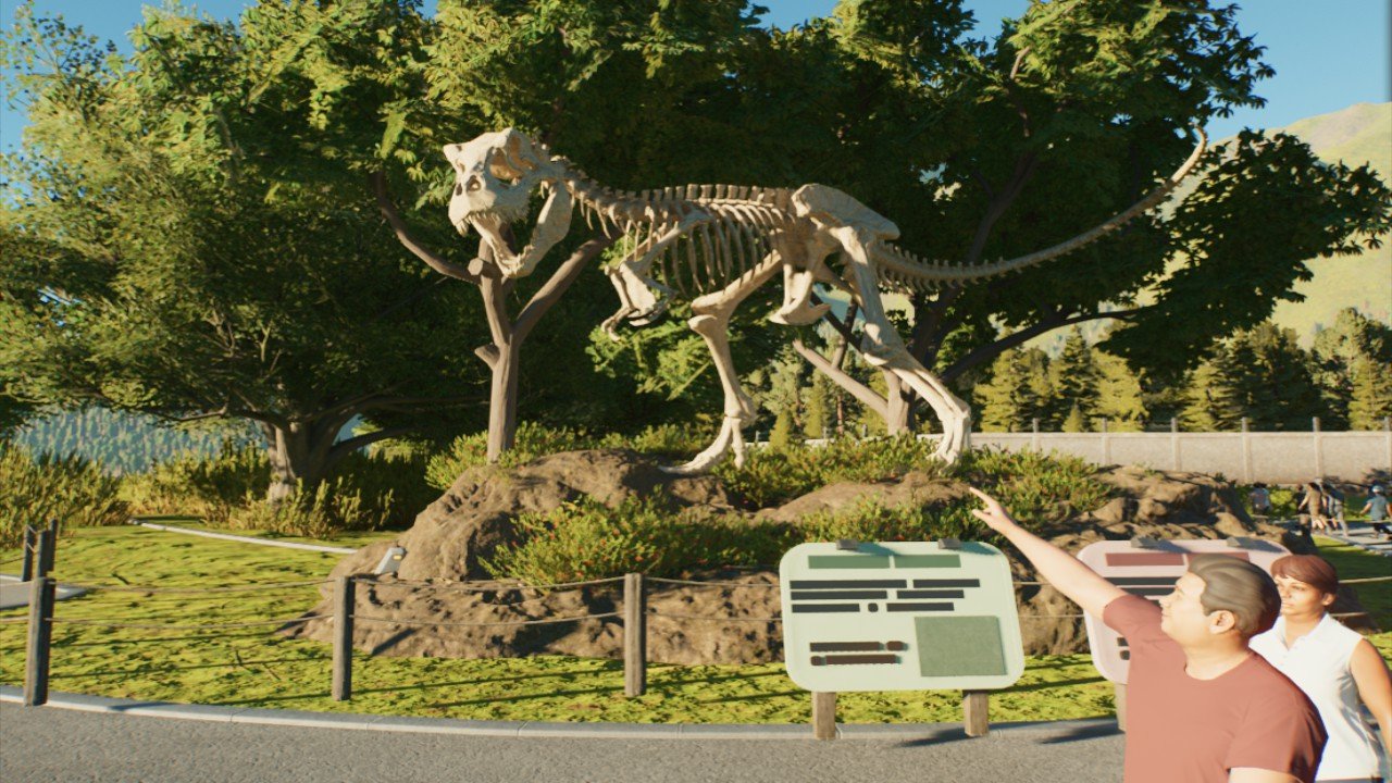 trex fossil display - Workshop - Jurassic World Evolution 3