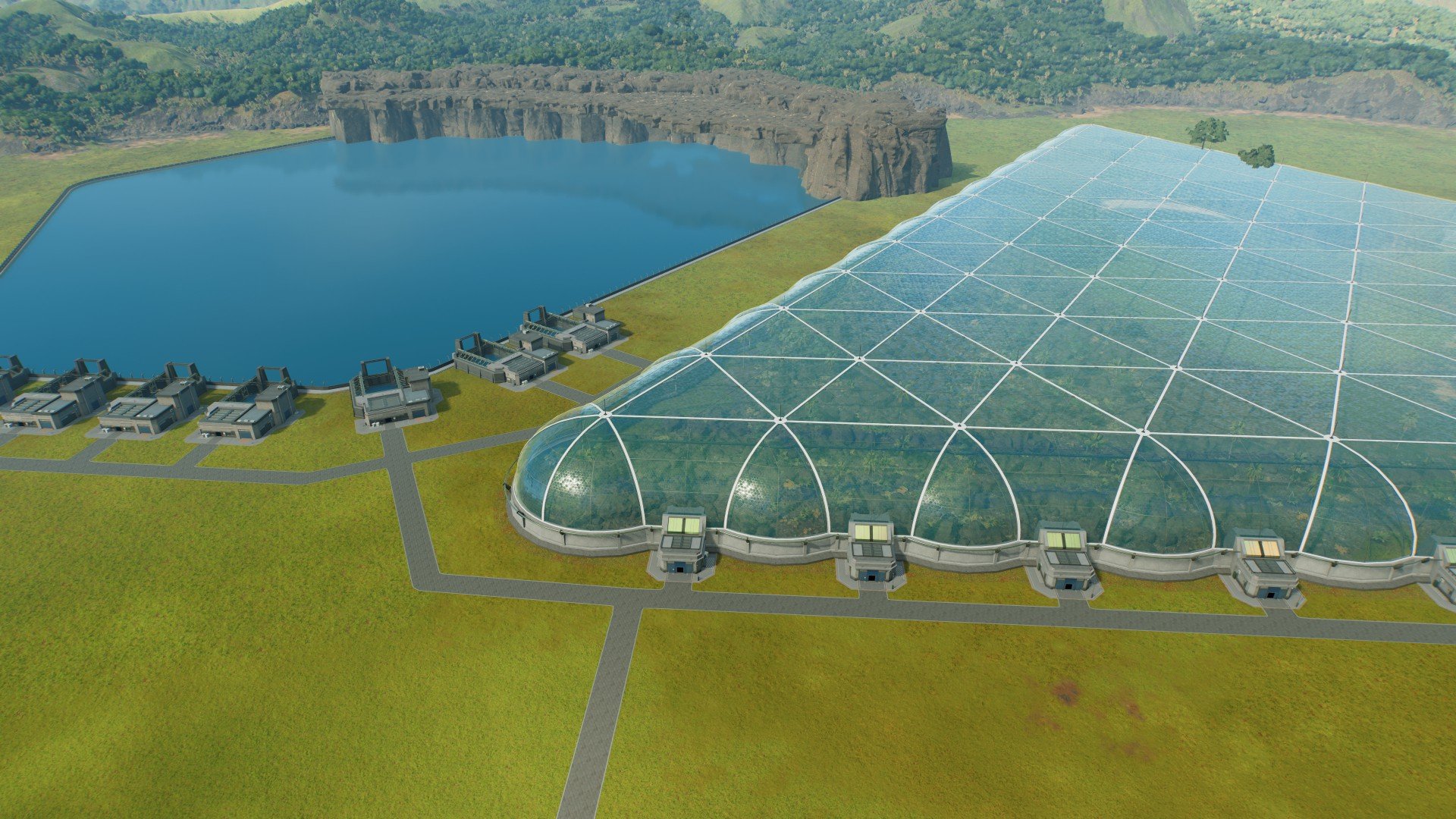 Battle arena 2 Marine and flyers - Workshop - Jurassic World Evolution 3