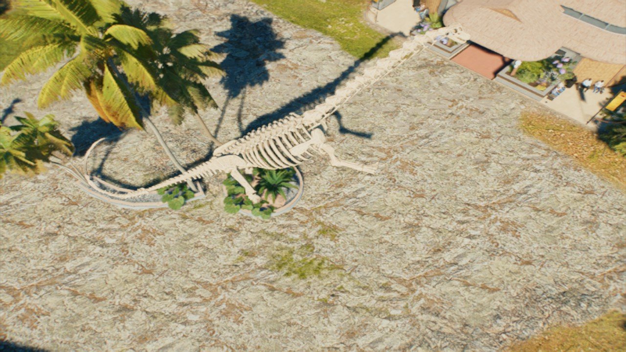 Sauropod display - Workshop - Jurassic World Evolution 3