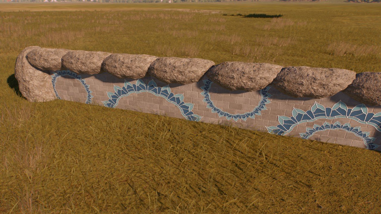 Wall with decoration (no mosa edition)