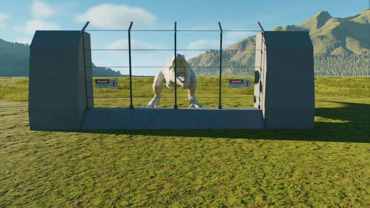 JP Style fence - Workshop - Jurassic World Evolution 3
