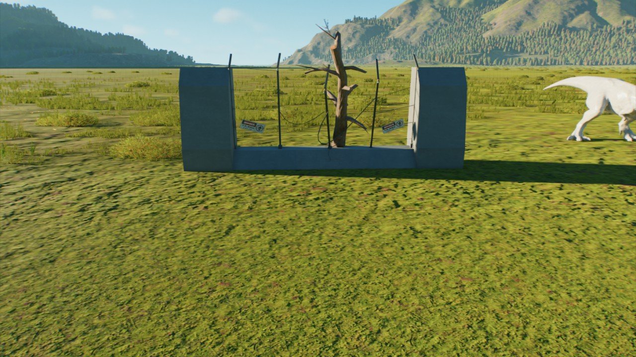Ruined JP Fence - Workshop - Jurassic World Evolution 3