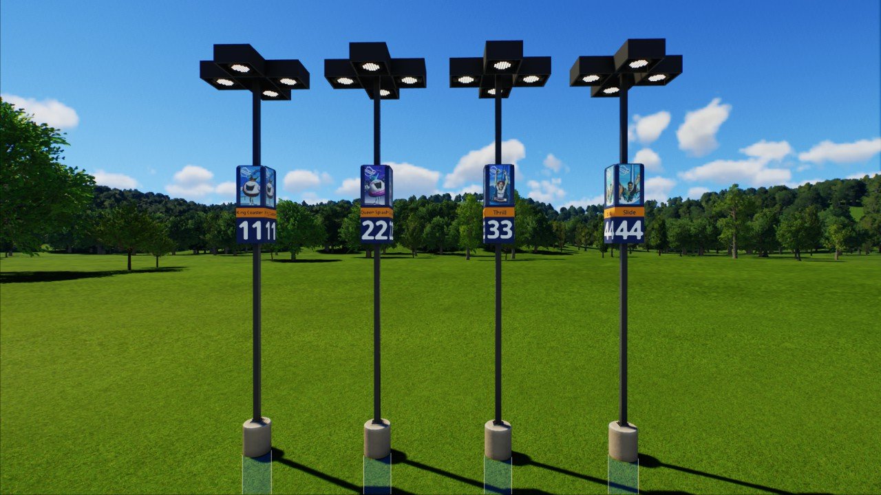 Parking Lot Lamp Collection