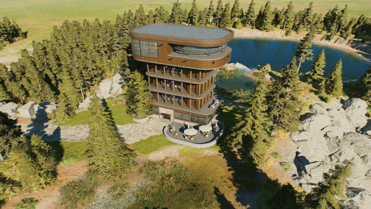 Wooden viewing platform - Workshop - Jurassic World Evolution 3
