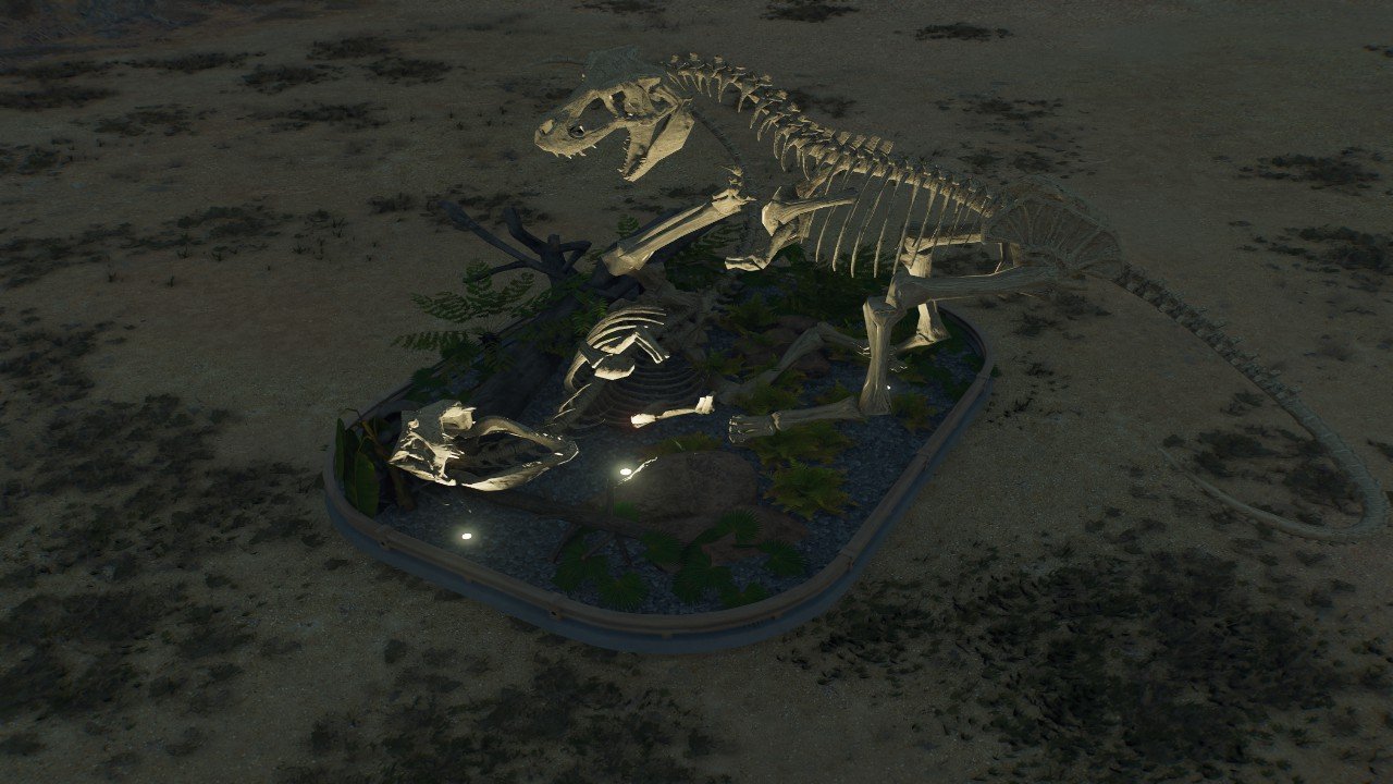 T rex battle display - Workshop - Jurassic World Evolution 3